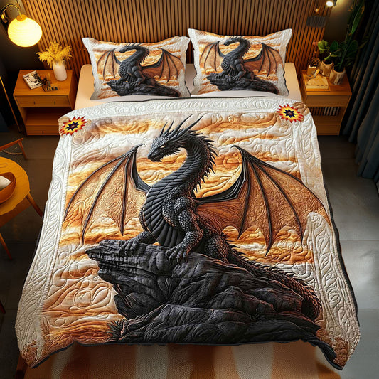 Sunset Black Dragon WP0612038CL Duvet Cover Set