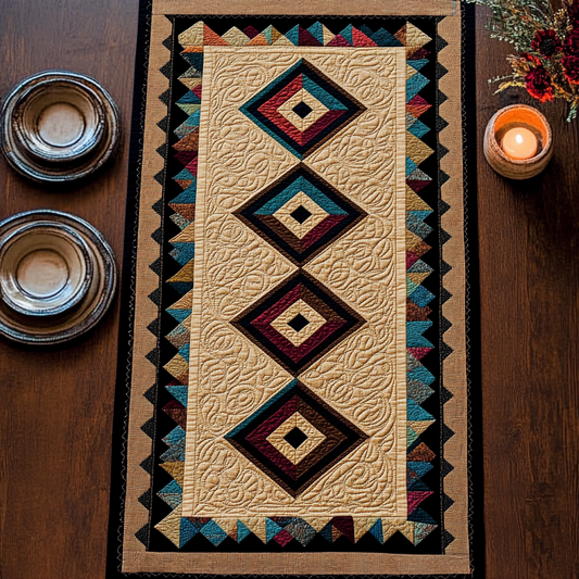 Native American XR2204001CL Quilted Table Runner
