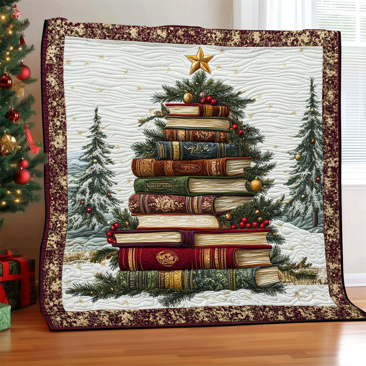 Christmas Tree Book CW1711030CL Quilt