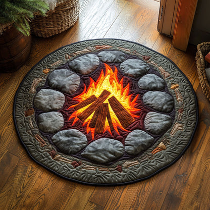 Ember Camp CP2807061CL Quilted Round Mat