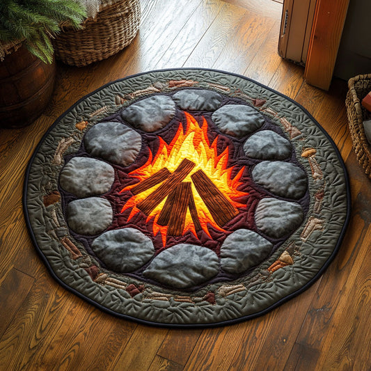 Ember Camp CP2807061CL Quilted Round Mat