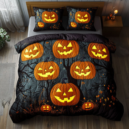Lantern Pumpkin Keepers WN0608014CL Duvet Cover Set