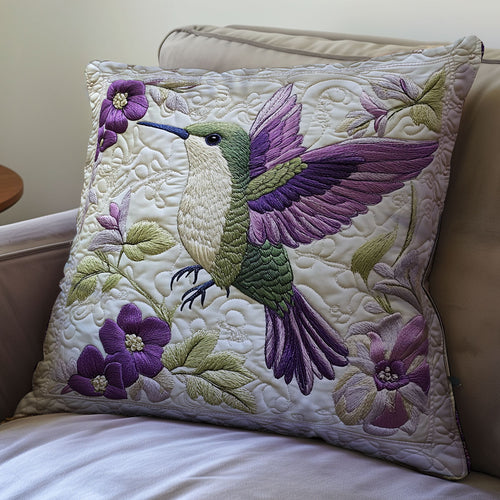 Ethereal Hummingbird WX2512130CL Quilt Pillow Case