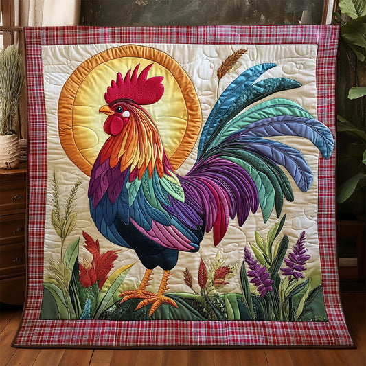 Sunrise Chicken WJ0406010CL Quilt