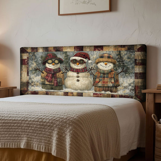 Snowman Hearthlight WN1112187CL Quilted Headboard Slipcover