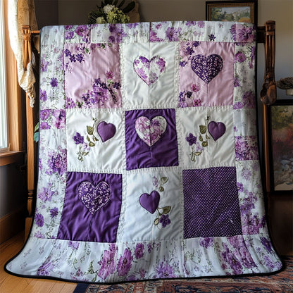 Whimsical Heart WN0303040CL Quilt