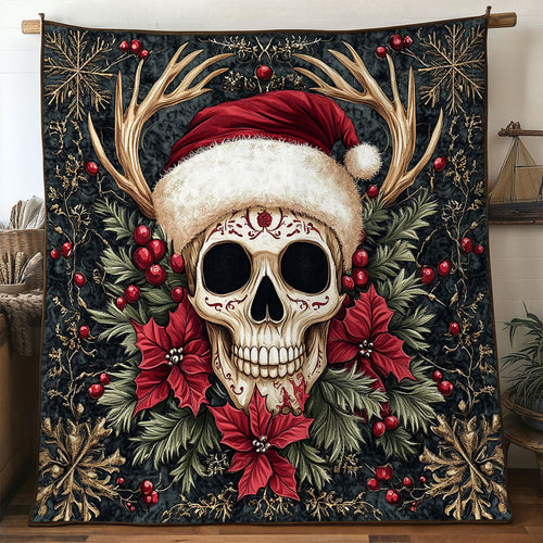 Skull Snow Garland WN0310077CL Quilt