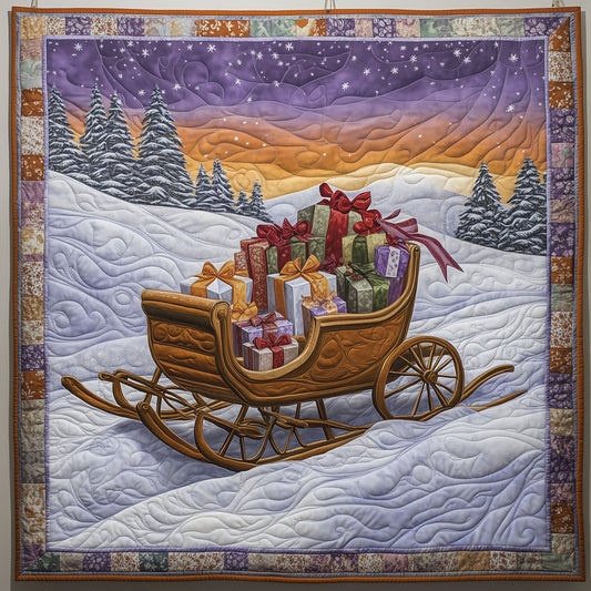 Christmas Vintage Sleigh LT2709018CL Quilt
