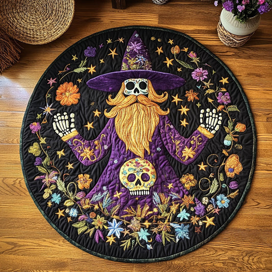 Wicked Wizard Charm WY3006052CL Quilted Round Mat