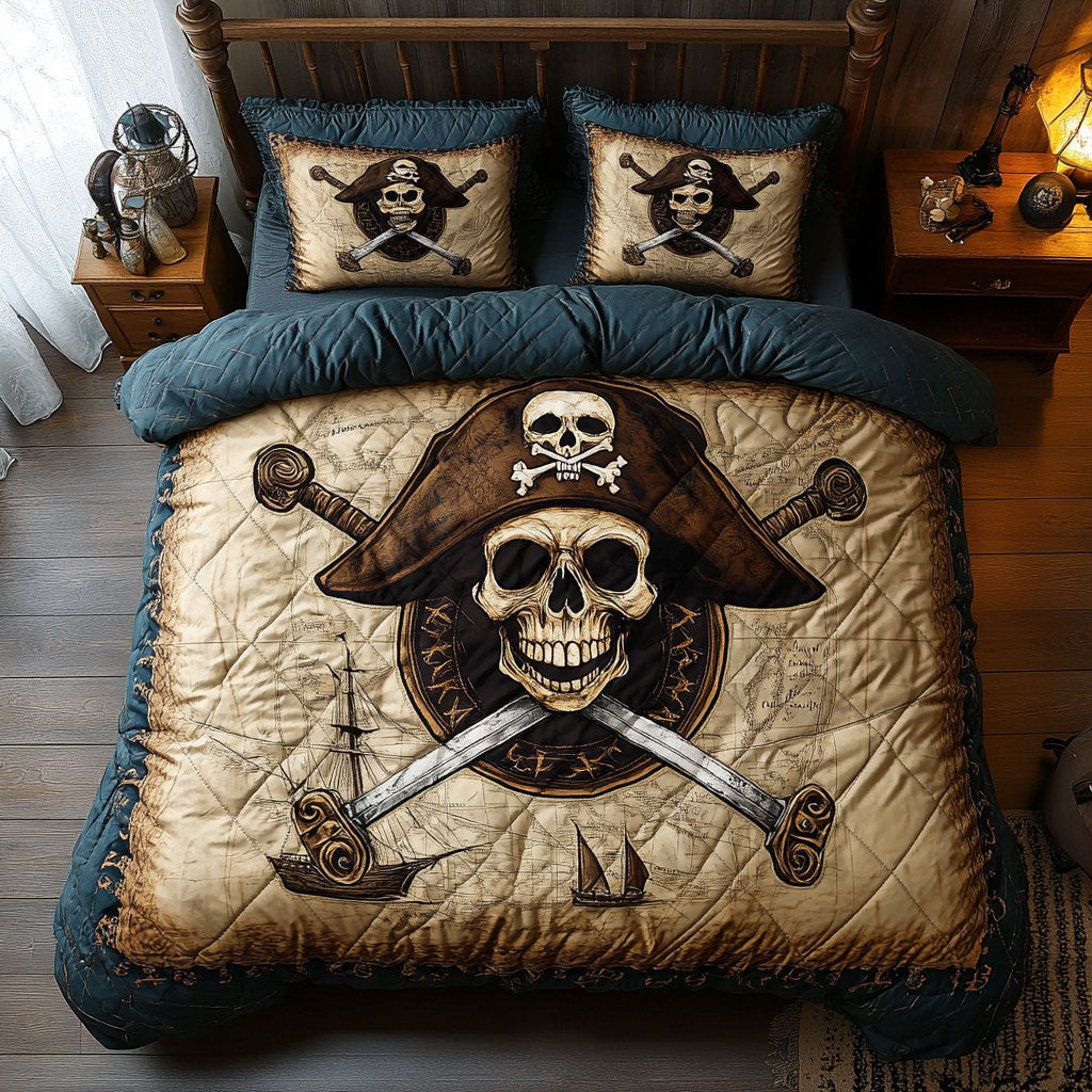 Shadow Skull Fleet WN1207055CL Duvet Cover Set