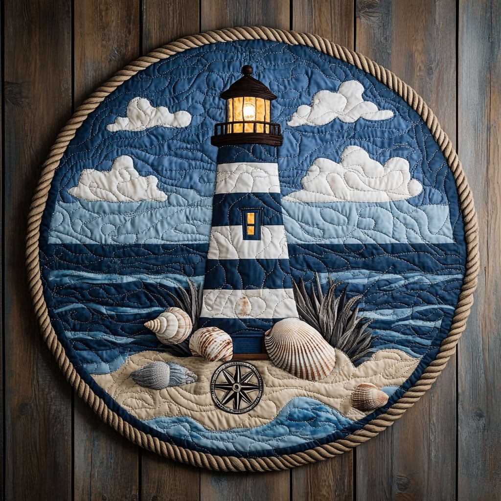 Navi Light CP2105013CL Quilted Round Mat