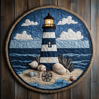 Navi Light CP2105013CL Quilted Round Mat