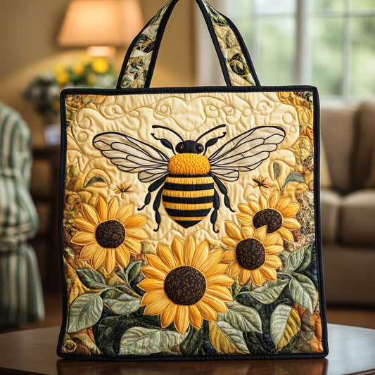 Worker Bee's Glory LT2811029CL Quilted Tote Bag