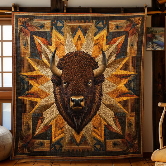 Wild Spirit Bison WN0702008CL Quilt