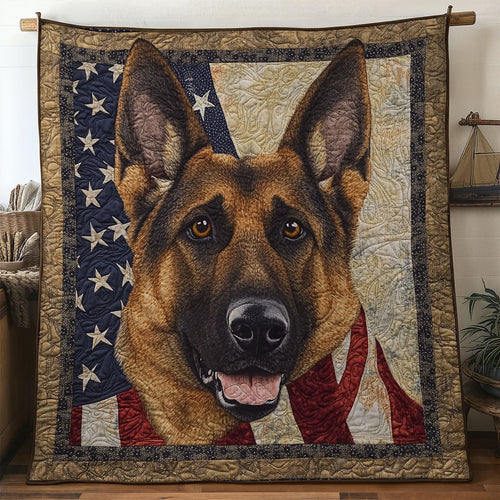 German Shepherd Vow WN1006057CL Quilt