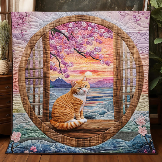 Whiskers At Dusk WJ2105015CL Quilt