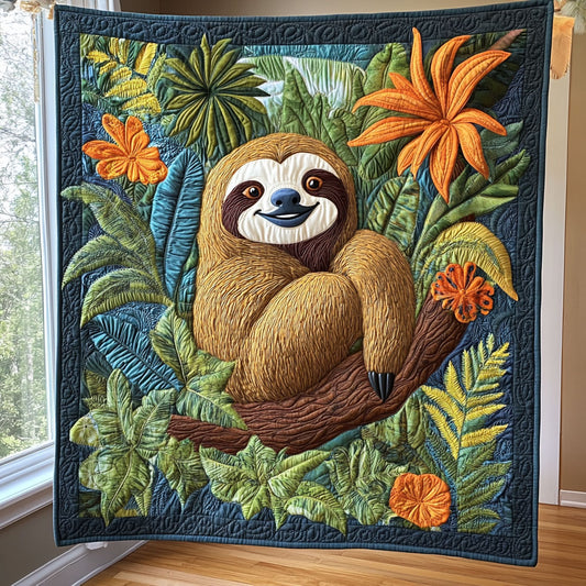 Sloth Smile CP2008024CL Quilt