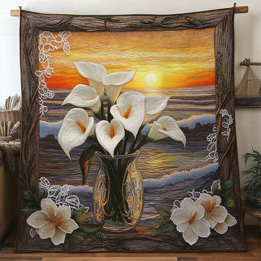 Calla Lily Oceanview WN1806012CL Quilt