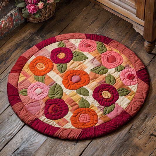 Patch Rose CP2306039CL Quilted Round Mat