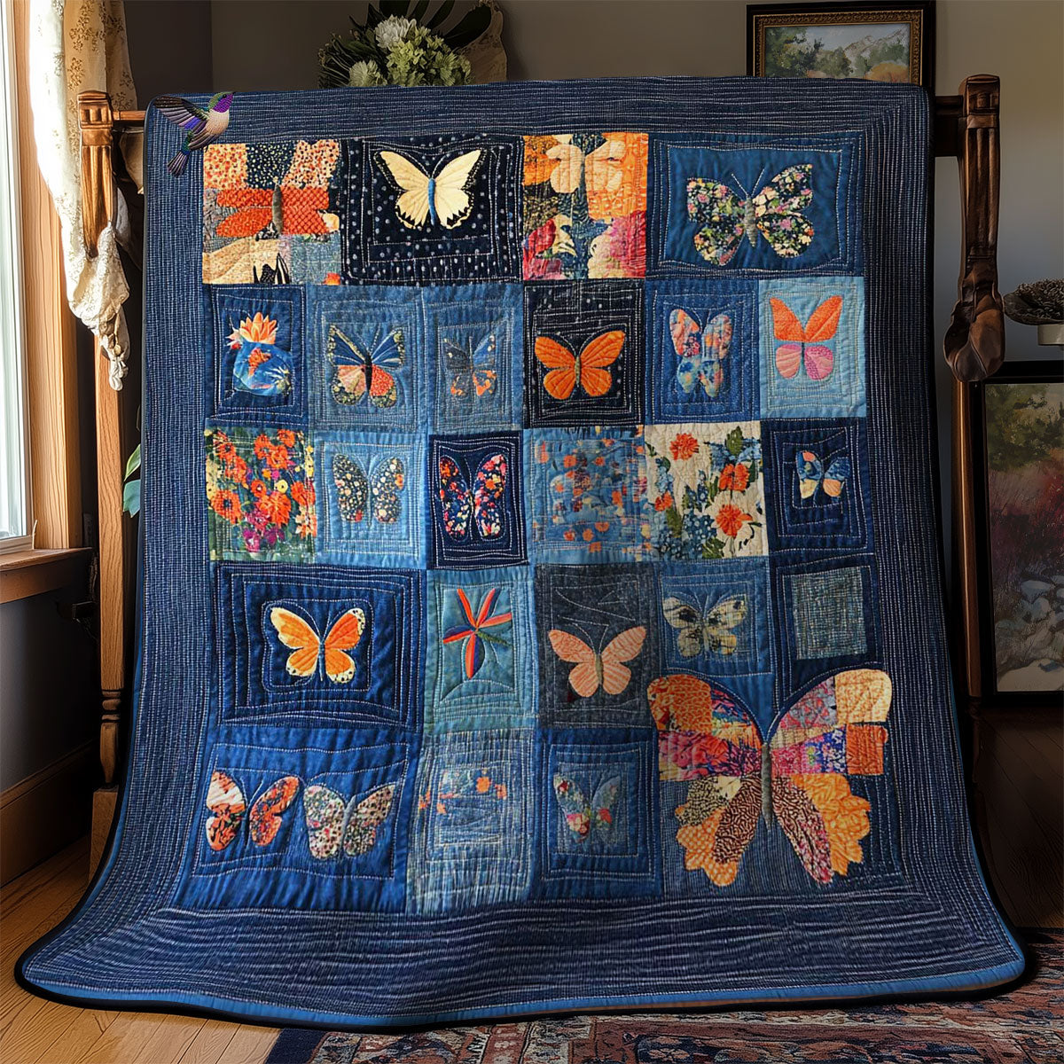 Harmony Butterfly WN2011085CL Quilt