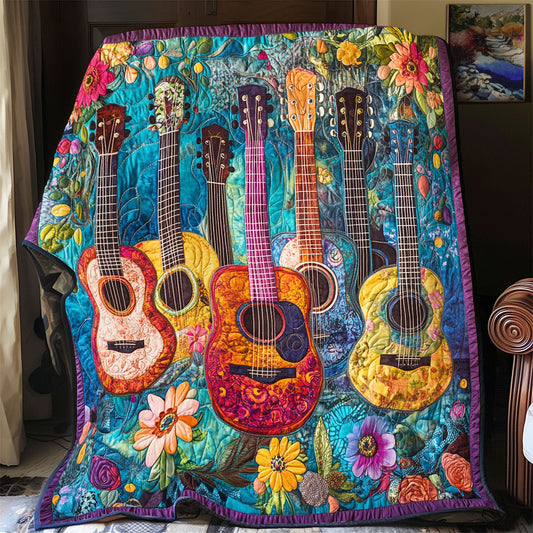 Guitar Garden Harmony YR1801009CL Quilt