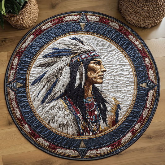 Wild Soul Native WN2008125CL Quilted Round Mat