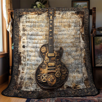 Steampunk Guitar WN1003032CL Quilt