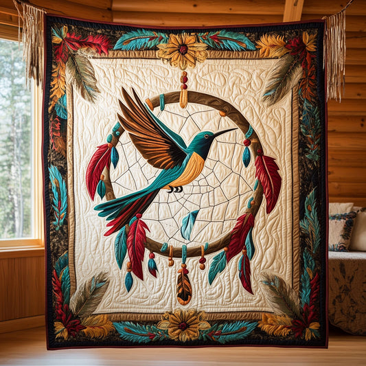 Hummingbird Dreamcatcher CW1906029CL Quilt