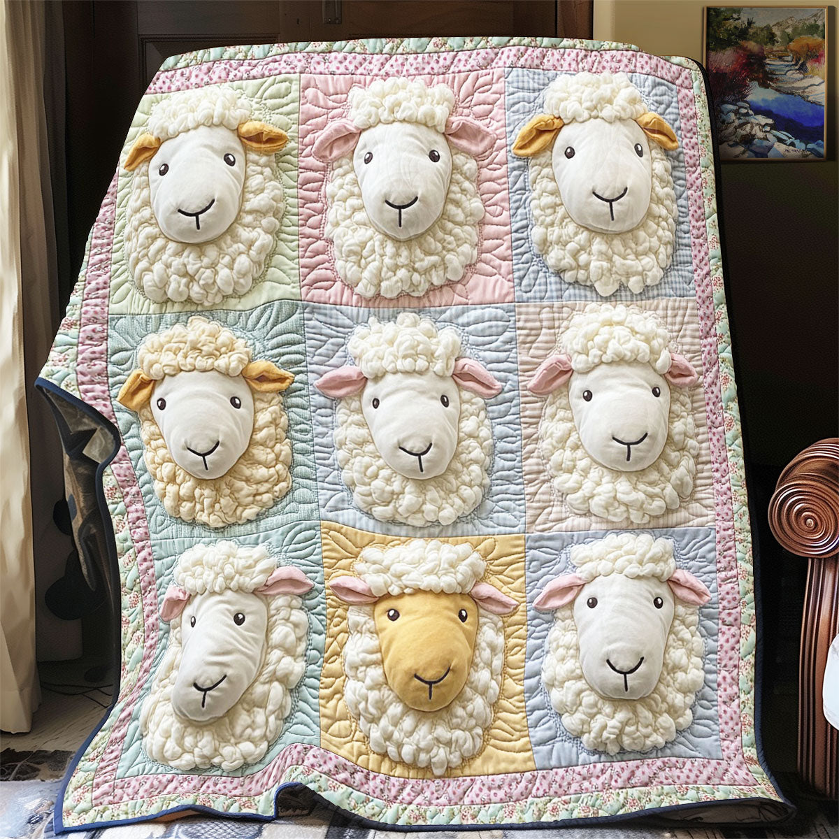 Dreamy Sheep CW2507030CL Quilt