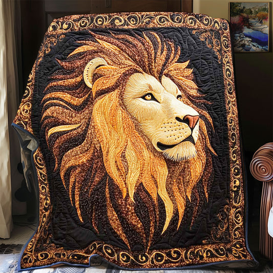 Native American Lion WP0802027CL Quilt