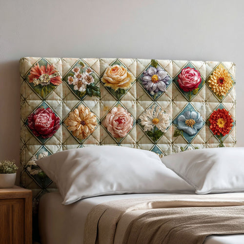 Bloom Quilt CP2412035CL Quilted Headboard Slipcover