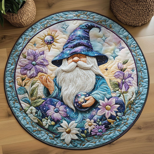 Whispering Gnome WN2208133CL Quilted Round Mat