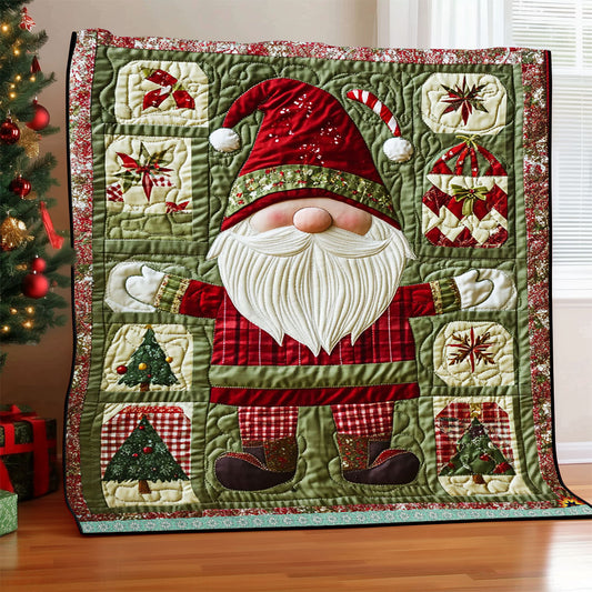 Christmas Gnome WJ1912004CL Quilt