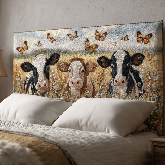 Rustic Farmhouse XR2612003CL Quilted Headboard Slipcover