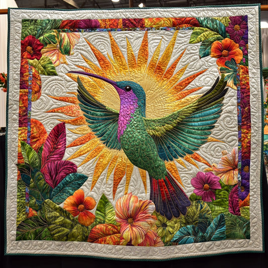 Hummingbird In Sunny Day DH3009040CL Quilt