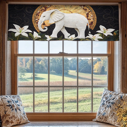 White Elephant WX2205055CL Quilted Valance