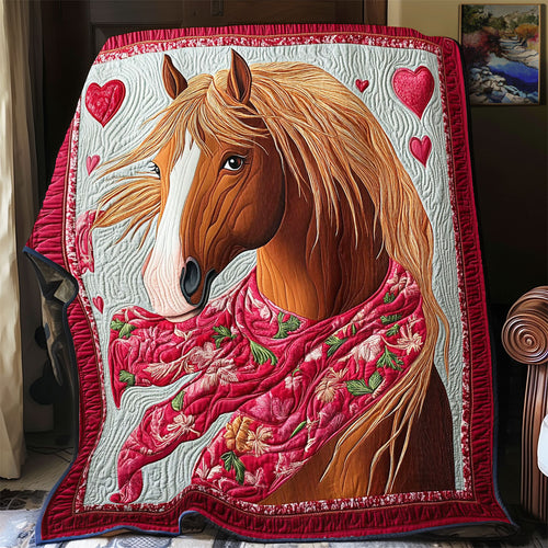 Heart Horse WY0801028CL Quilt