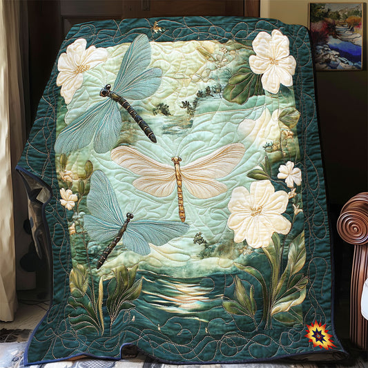 Dragonfly WY2612010CL Quilt