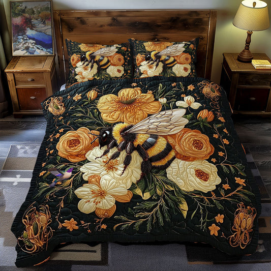 Bee In Garden WY2412006CL Duvet Cover Set