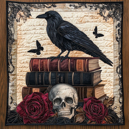 Mystic Raven Skull CW0901061CL Quilt