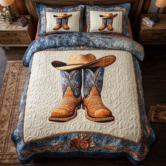 Cowboy Boots And Hat WY2101015CL Duvet Cover Set