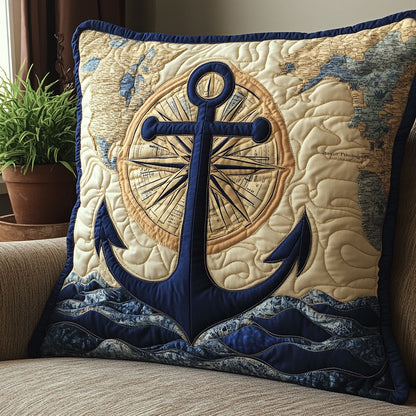 Ocean Anchor CW1405102CL Quilt Pillow Case