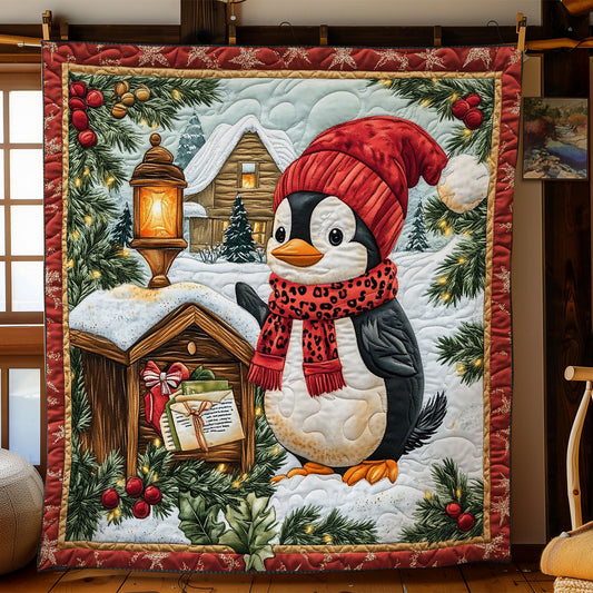Christmas Penguin CW1511026CL Quilt