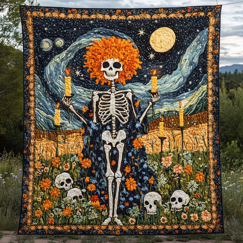 Skeleton Flame WN2609063CL Quilt