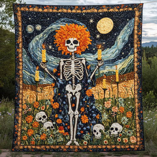 Skeleton Flame WN2609063CL Quilt