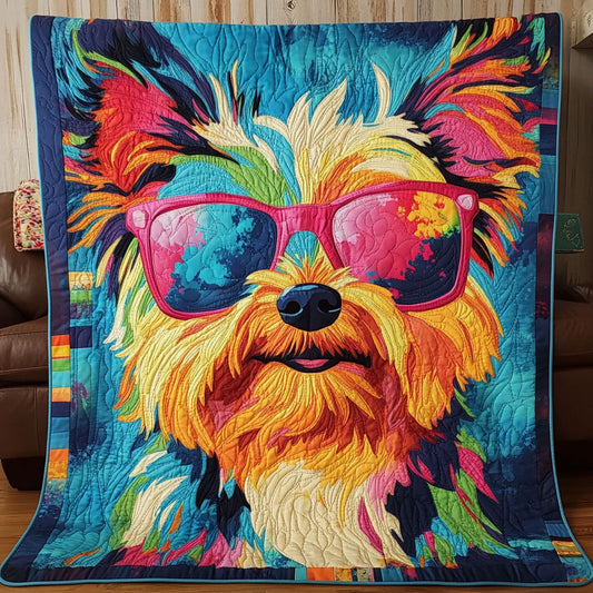 Yorkie Dog Style CW3004106CL Quilt