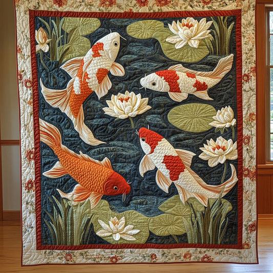Peaceful Lotus CP0410047CL Quilt