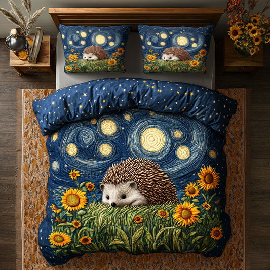 Starry Hedgehog Night DH2509042CL Duvet Cover Set