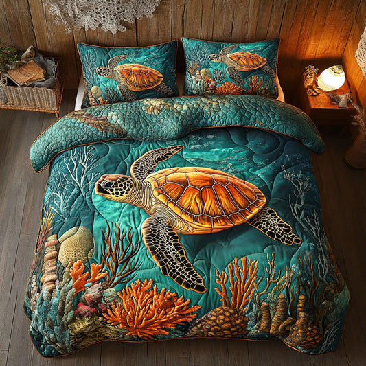 Sea Turtle CW1706042CL Duvet Cover Set