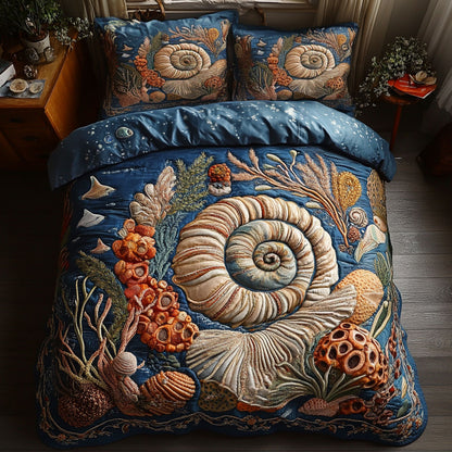 Golden Seashell WN2306019CL Duvet Cover Set